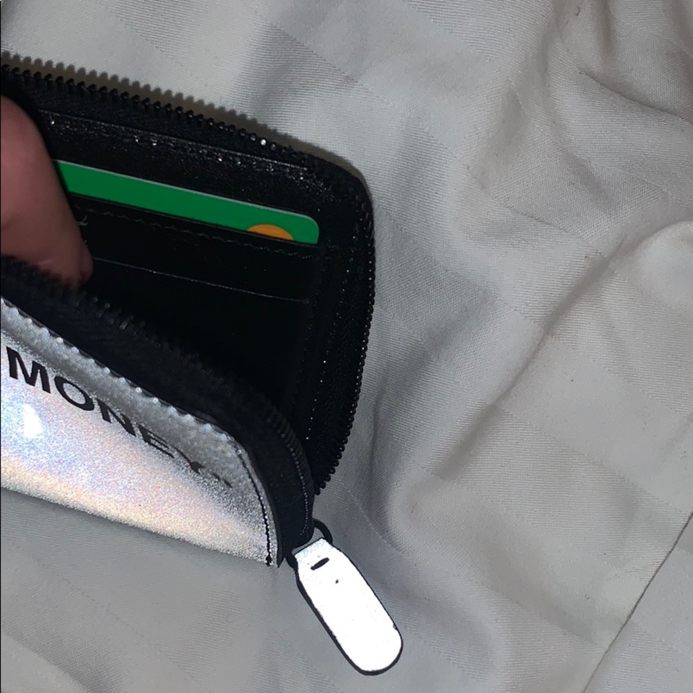 Offwhite reflective wallet - Picture 3 of 4